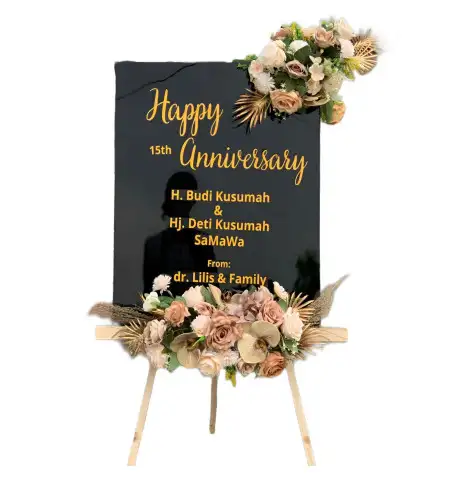 Papan Bunga Akrilik cipamokolan